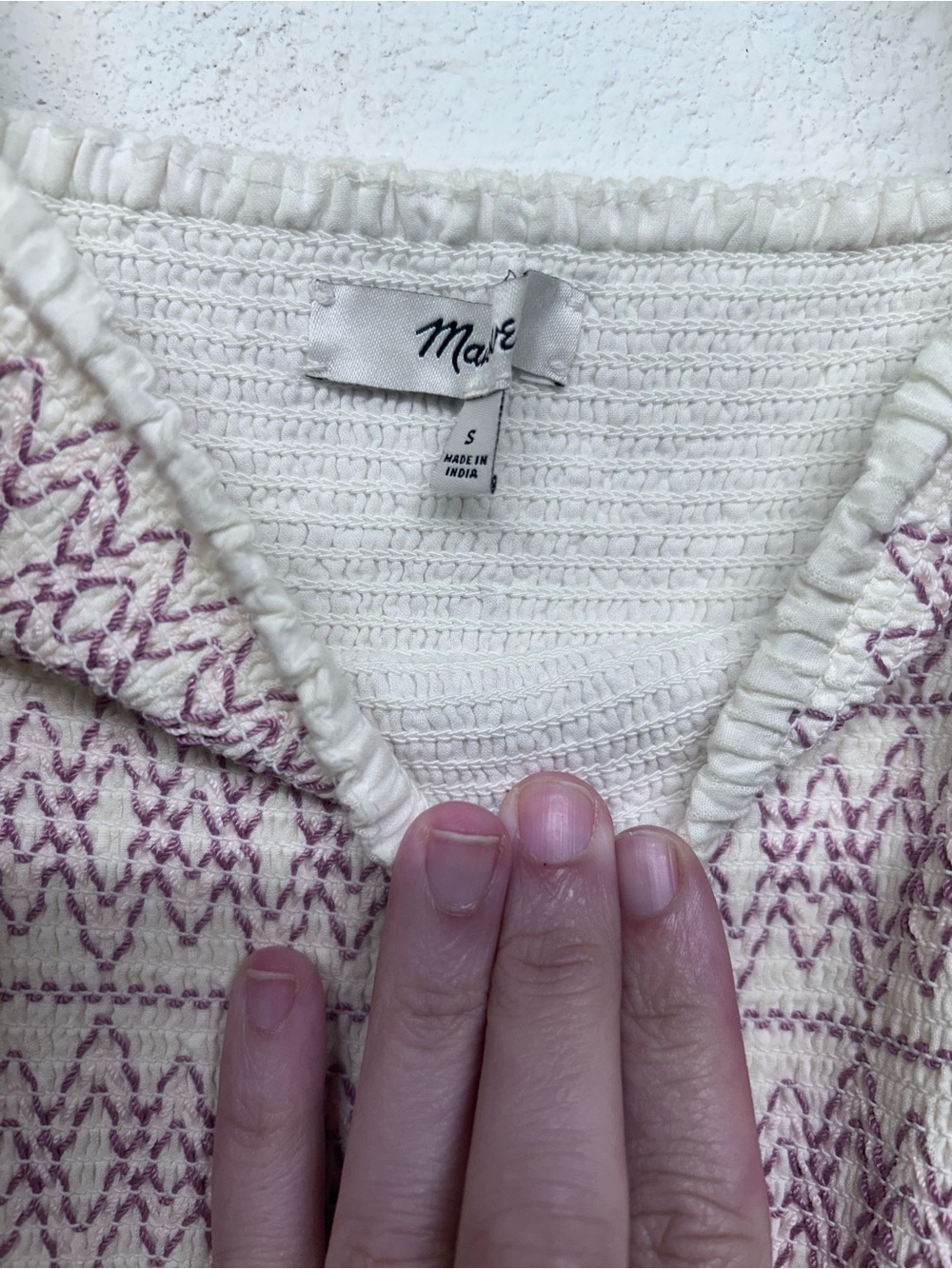 Madewell Lucie Smocked Tiered Midi Dress S - Picture 3 of 7
